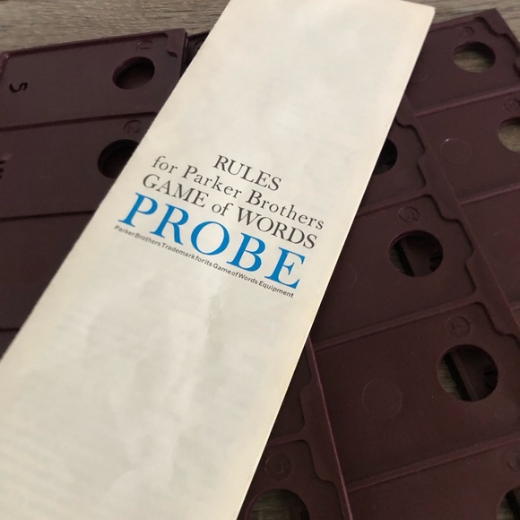 1964 Parker Bros Probe Game of Words - Picture 7 of 13